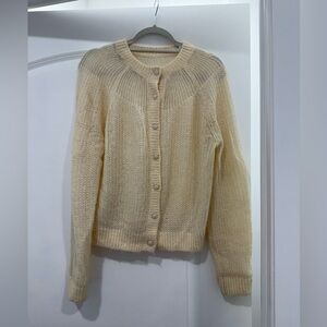 Zara alpaca knit cardigan